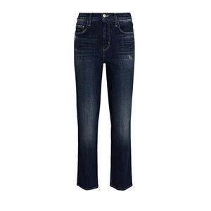 L'AGENCE Alexia High-Rise Straight-Leg Jeans